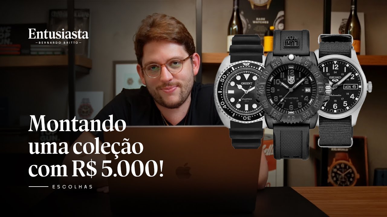 MONTANDO UMA COLEÇÃO COM R$ 5.000!!!