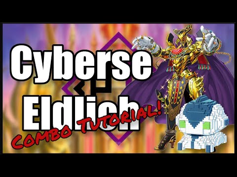 CYBERSE ELDLICH BRAVE DPE COMBO TUTORIAL! SCYTHE LOCK OPPONENT WITH 1 CARD! #yugioh
