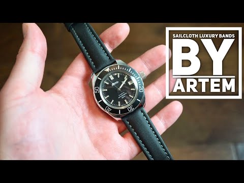 ARTEM Sailcloth Strap Review - Better Than Blancpain?