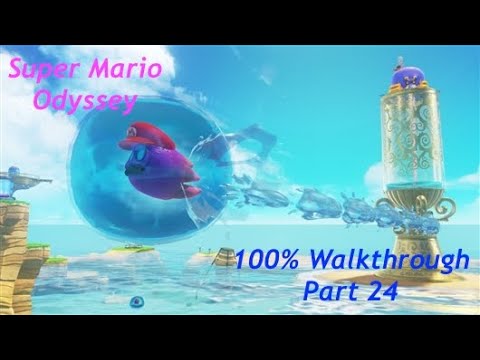 Super Mario Odyssey 100% Walkthrough Part 24 -No commentary-
