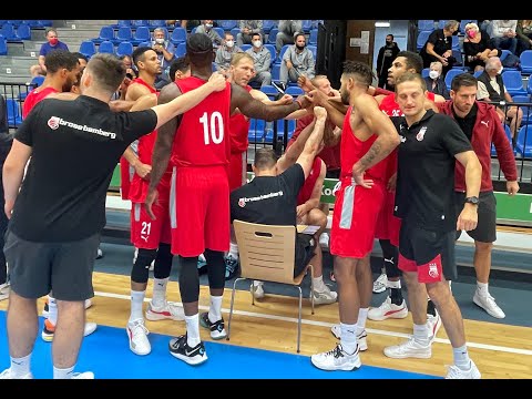 Highlights: Brose Bamberg gewinnt den zweiten Test in Nymburk
