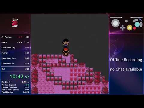 Pokémon Gold Any% NSC in 52m 12s - (beginner route)