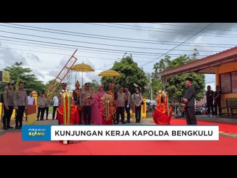 KUNJUNGAN KERJA KAPOLDA BENGKULU KE POLRES LEBONG CEK PENGAMANAN PILKADA