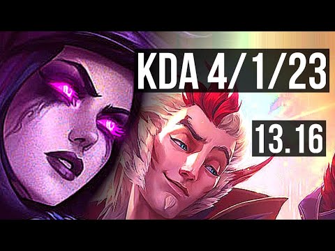 MORGANA & Caitlyn vs RAKAN & Twitch (SUP) | 4/1/23, 67% winrate | EUW Master | 13.16