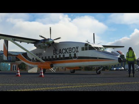 First look at the Blackbox Shorts 330 in Microsoft Flight Simulator
