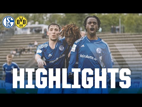 Derbysieger + Finalzeinzug! | U19 Westfalenpokal-Halbfinale HIGHLIGHTS  | FC Schalke 04 - BVB 3:0