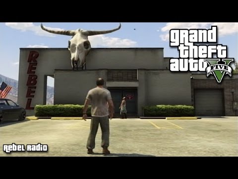 GTA5 REBEL RADIO局内に潜入すると・・・