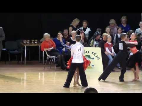 LČ LA 2012 Junior I Niks Habarovs - Laura Mezsarga 1.4fin rumba
