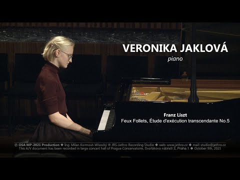 VERONIKA JAKLOVÁ - Piano, Prague Conservatory, Czech Republic / 9.10.2021