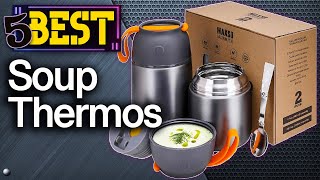 ✅ TOP 5 Best Soup Thermos [ 2022 Buyer's Guide ]