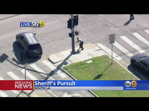 Deputies Deploy Spike Strip In Attempt To End Pursuit