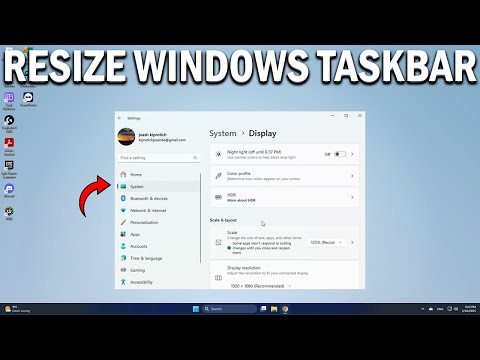 How To Make Windows 11 Taskbar Smaller or Bigger - Easy Fix
