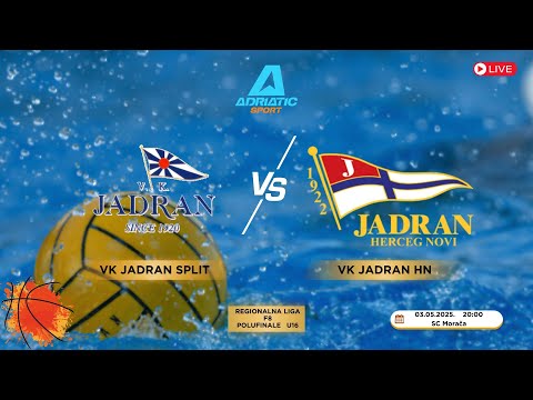 Vaterpolo U16 | VK Jadran Split vs VK Jadran Herceg Novi | LIVE