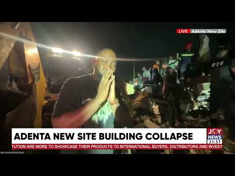 A young boy has been rescued from the collapsed building and rushed to the hospital for treatment.