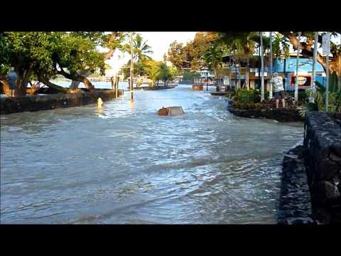 image-When was the last tsunami in Kona Hawaii?