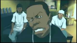 The Boondocks Sgt. Gudda&#39;s response to Thugnificent