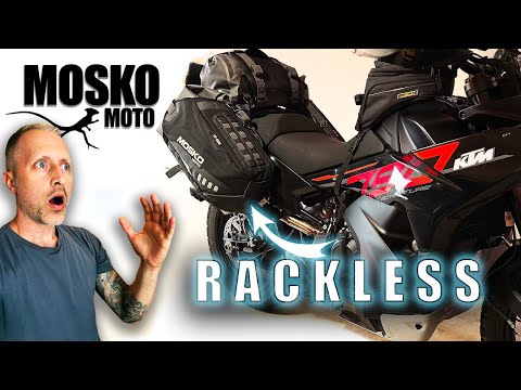 Mosko Moto Reckless 80L V4.0 - Unbox and Install on KTM 790 Adventure