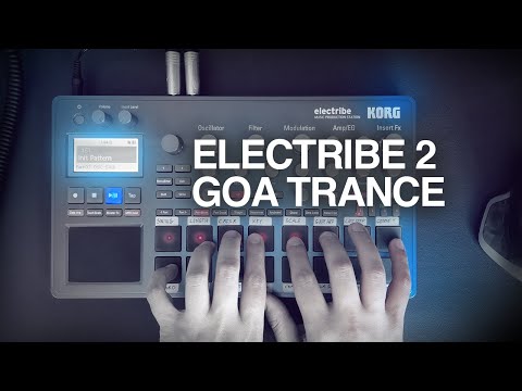 Korg Electribe 2 New Goa Trance Track Jam 2021