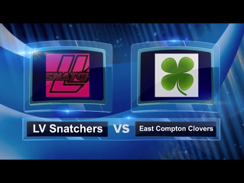 LV Snatchers vs East Compton Clovers - Pool Play - Women's Sin City Kickball Classic #SCKC2015
