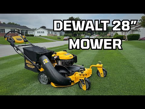 Dewalt 28” Mower Review: Specs, test, & Results