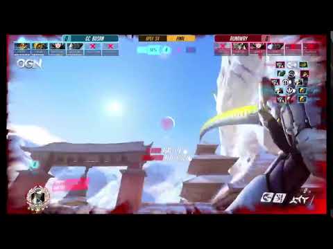 Overwatch - Haksal insane Triplekill with Genji (RunAway vs GC Busan Grand Finals APEX Season 4)