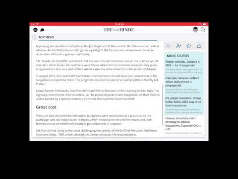 Default dictionary in iPad Pro in detail.