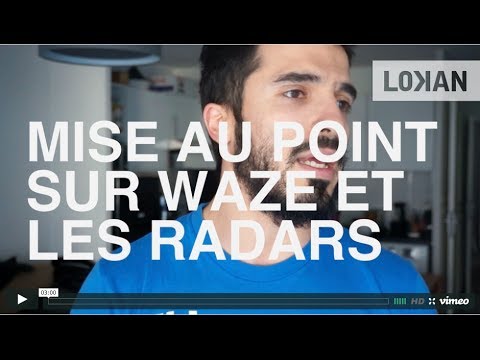 comment retrouver les radars sur waze