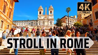 Rome Italy - A long stroll through the heart of Rome with captions