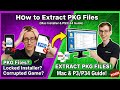 How To Extract PKG Files Mac Installer PS3 PS4