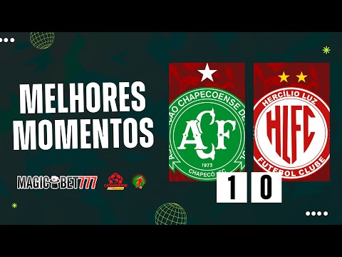 Gols e lances de Chapecoense x Hercílio Luz
