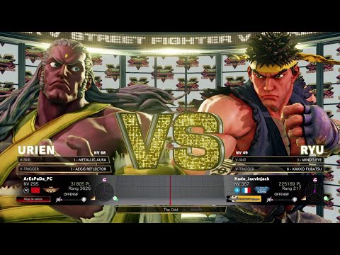 Arespada (urien) VS (ryu) Hado | Jacvinjack... Masterz TV