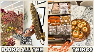 Cozy Fall Vlog 🍂 Shopping | Hobby Lobby Haul | Fall Home Decor | Baking Pumpkin Cookies
