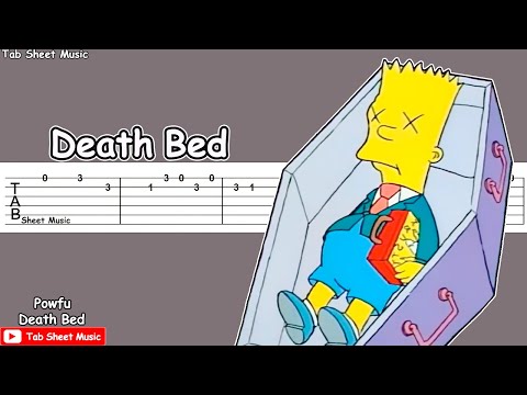 Powfu - Death Bed Guitar Tutorial