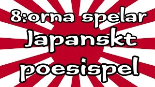 Japanskt poesispel med år 8