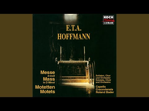 E.T.A. Hoffmann: Canzoni per 4 voci alla Capella - No. 4, Salve redemptor