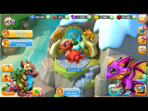 Ascend Legendary Peach Dragon-Dragon Mania Legends | Fifth Bottomless Dungeon | DML