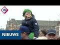 Sinterklaas komt aan in Leiden