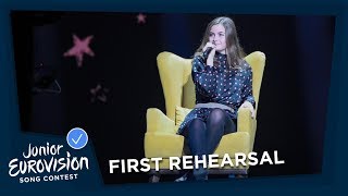 Rita Laranjeira - Gosto de Tudo (Já Não Gosto de Nada) - First Rehearsal- Portugal🇵🇹 JESC 2018