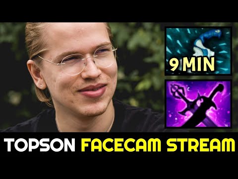 TOPSON MID destroy Storm Spirit with 9min Blink Dagger — STREAM with FACECAM