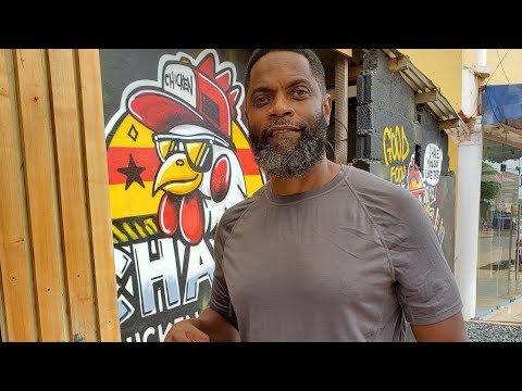 Go Black 2 Africa Stops by Chale Chicken and Fish in Ghana 🇬🇭