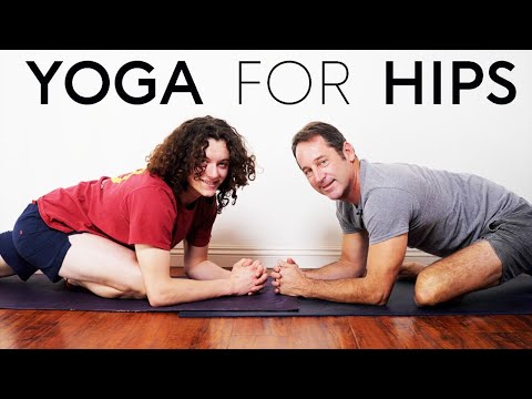 Yoga For Hips (with Duke and Indy)