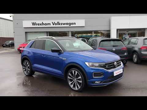 Volkswagen T-Roc R Line 1.5 TSI Ravenna Blue Used Car | Wrexham Volkswagen