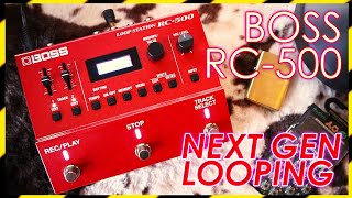 BOSS RC-500 LOOP STATION (Review and Demo)