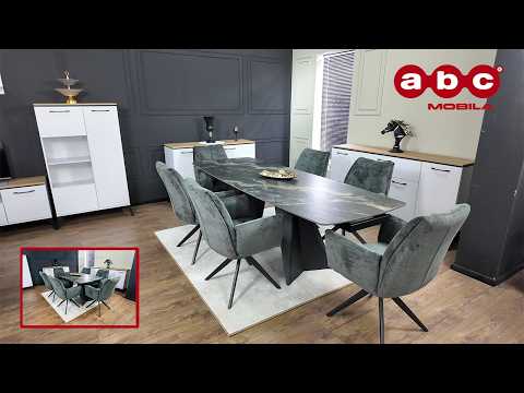 Scaun Living Rotativ DCM0601AS Gri Inchis 1