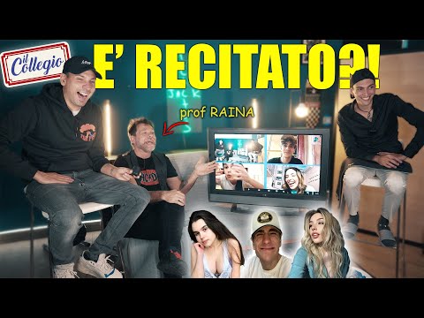 IL COLLEGIO E' RECITATO?! - col prof RAINA e COLLEGIALI