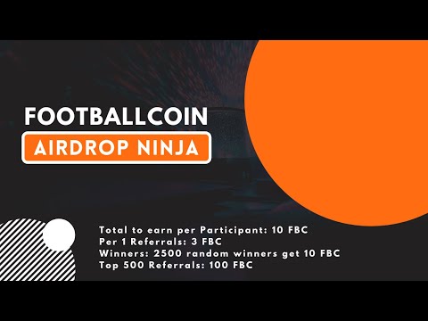 FootBallCoin | 10 $FBC | Airdrop Ninja