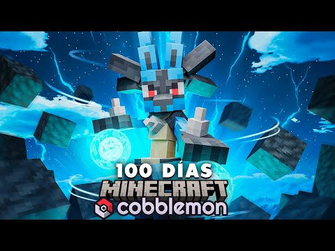 Sobreviví 100 DÍAS como ASH KETCHUM en Minecraft POKÉMON (Cobblemon)