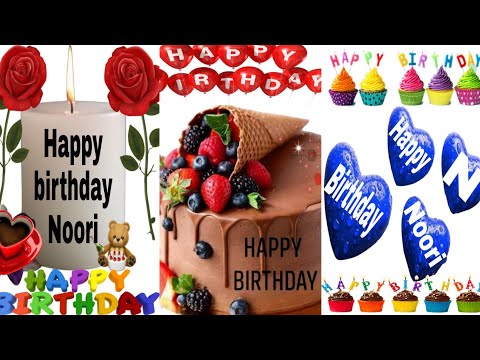 Noori happy birthday/Noori happy birthday to you/Noori  birthday song/Noori birthday wishes.cake