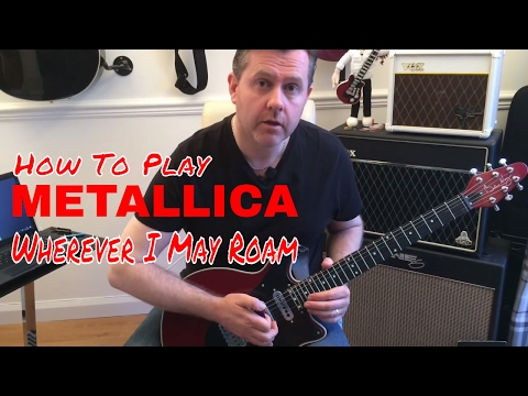 Metallica - Wherever I May Roam - Intro Guitar Tutorial