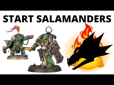 How to Start a Salamanders Army in Warhammer 40K 10th Edition